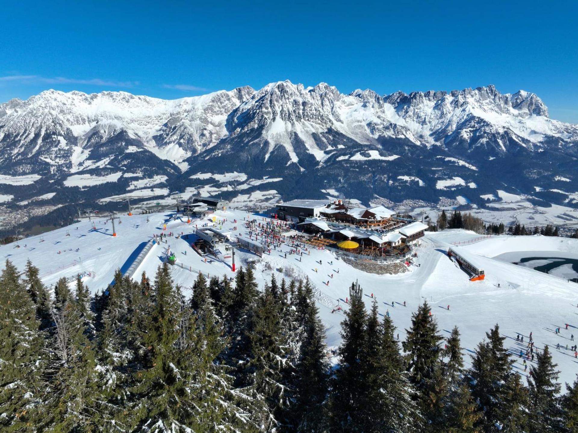 Geniessen Sie Bergblick & Sauna Im Modernen Chalet Going am Wilden Kaiser Eksteriør bilde